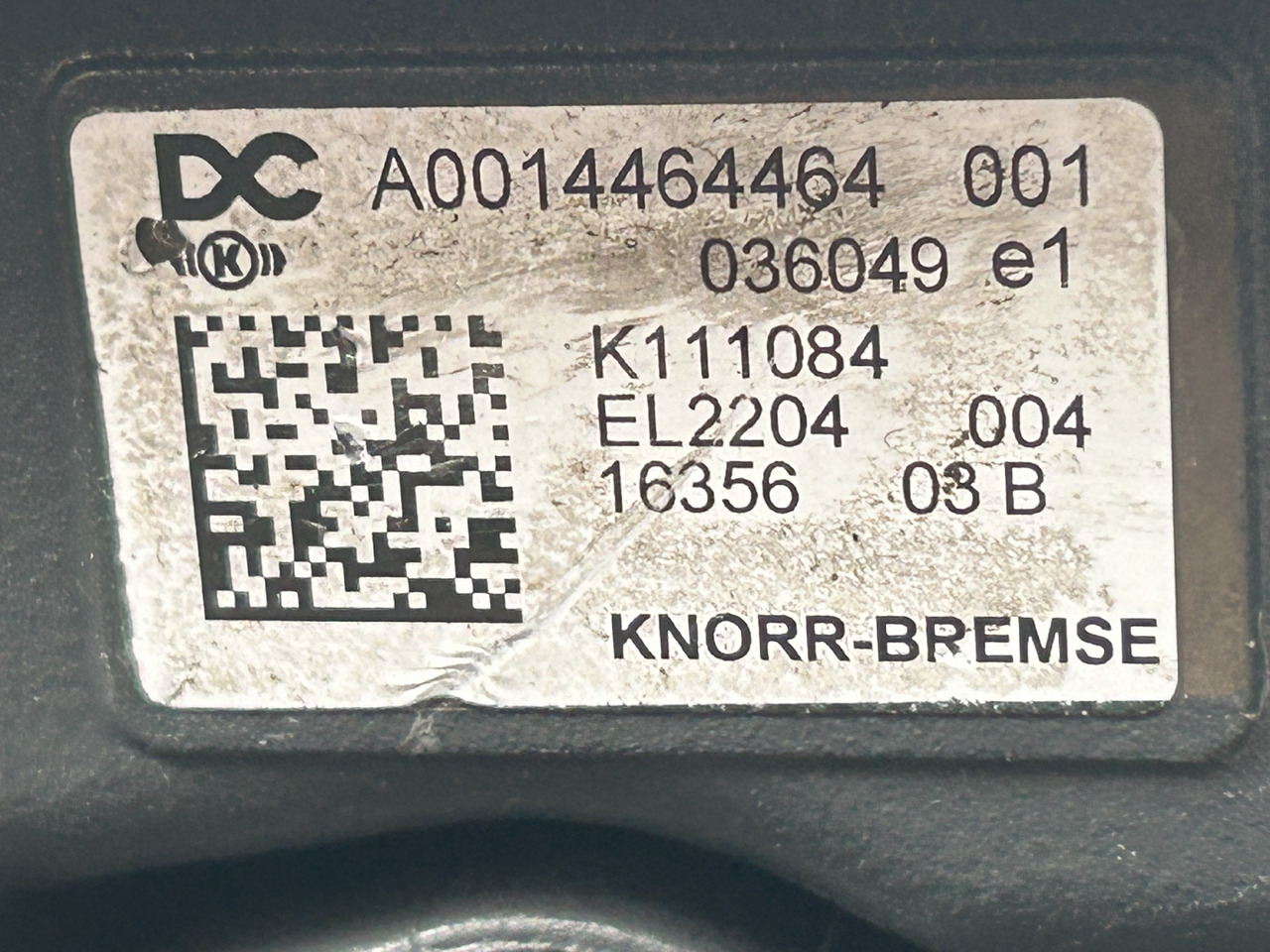 MERCEDES-BENZ ACTROS MP4 EAPU AIR DRYER EL 2204 - Pièces de frein pour Camion: photos 3 MERCEDES-BENZ ACTROS MP4 EAPU AIR DRYER EL 2204 - Pièces de frein pour Camion: photos 3