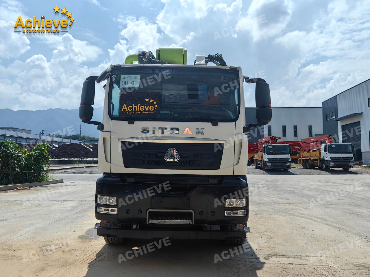 Camion pompe Zoomlion Zoomlion 70M 70X-6RZ  Concrete pump truck ACTROS 4141 【ACHIEVE】TOP CONDITION!!!: photos 15 Camion pompe Zoomlion Zoomlion 70M 70X-6RZ  Concrete pump truck ACTROS 4141 【ACHIEVE】TOP CONDITION!!!: photos 15