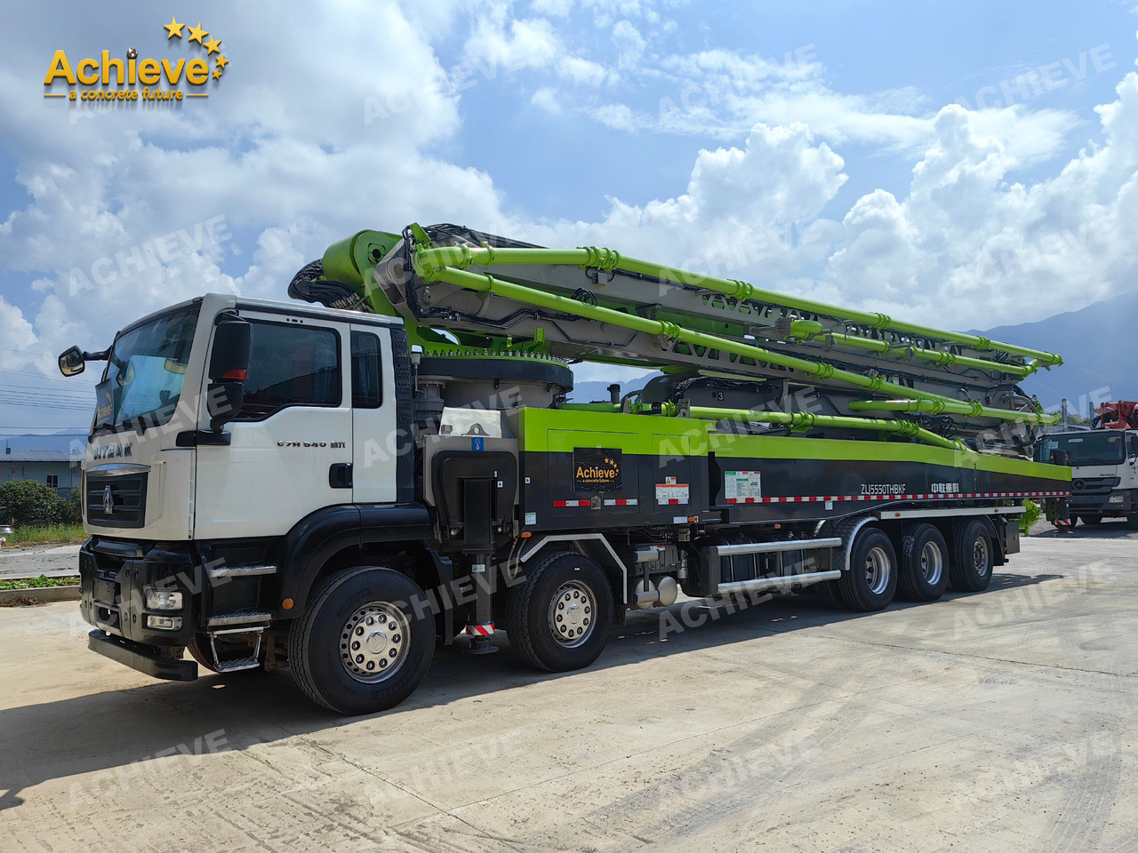 Camion pompe Zoomlion Zoomlion 70M 70X-6RZ  Concrete pump truck ACTROS 4141 【ACHIEVE】TOP CONDITION!!!: photos 16 Camion pompe Zoomlion Zoomlion 70M 70X-6RZ  Concrete pump truck ACTROS 4141 【ACHIEVE】TOP CONDITION!!!: photos 16