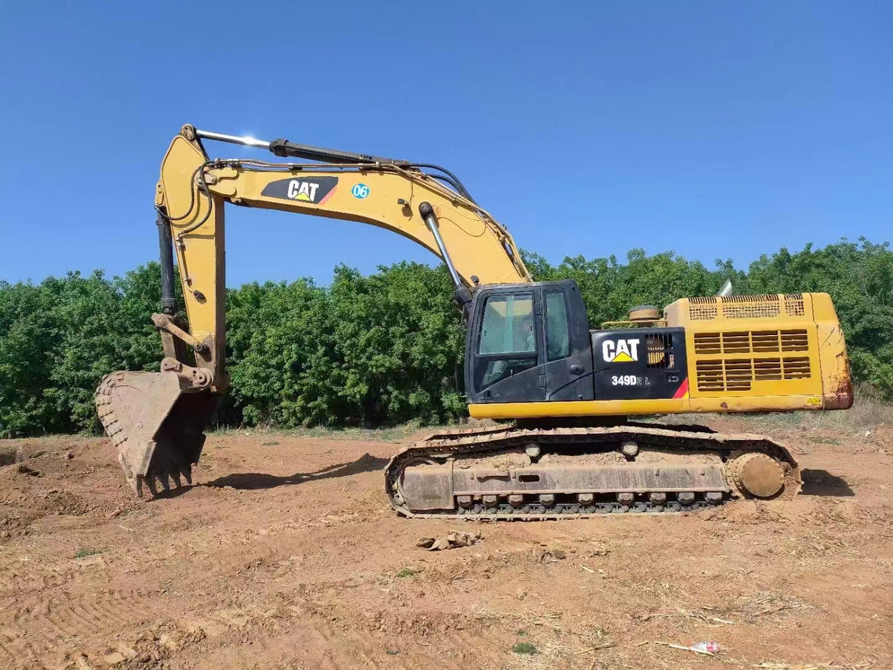 Caterpillar 349D, 349D2 Original Color Heavy Mining Machine - Pelle sur chenille: photos 1 Caterpillar 349D, 349D2 Original Color Heavy Mining Machine - Pelle sur chenille: photos 1