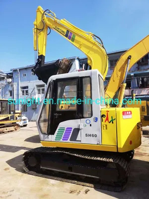 Cheap Reconditioned 0.3 Japan Excavator Sumitomo Sh60 on Sale - Pelle sur chenille: photos 1 Cheap Reconditioned 0.3 Japan Excavator Sumitomo Sh60 on Sale - Pelle sur chenille: photos 1