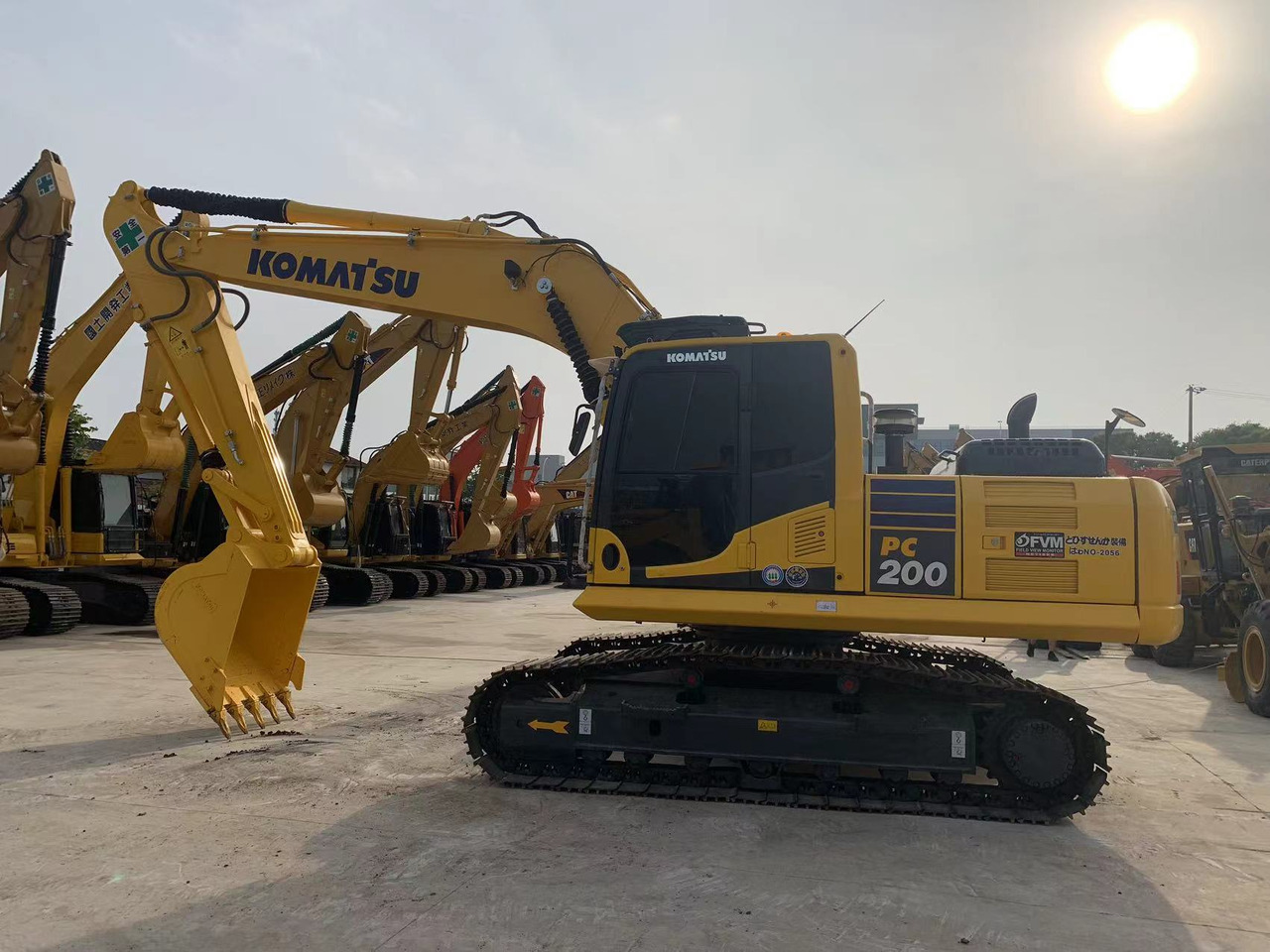 Komatsu 20 ton Excavator PC200-7, PC200-8 with Hydraulic Hammer - Pelle sur chenille: photos 1 Komatsu 20 ton Excavator PC200-7, PC200-8 with Hydraulic Hammer - Pelle sur chenille: photos 1