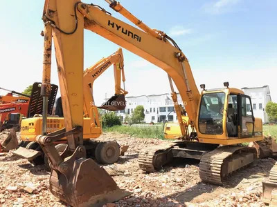 Low Price Korea Hyundai R210-5D Crawler Excavator 20t R210 R220 R225 - Pelle sur chenille: photos 1 Low Price Korea Hyundai R210-5D Crawler Excavator 20t R210 R220 R225 - Pelle sur chenille: photos 1