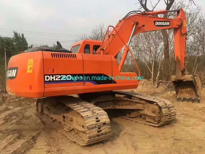 Used 22 Ton Korean Excavator Doosan Dh220LC-7, 220lcv for Sale - Pelle sur chenille: photos 1 Used 22 Ton Korean Excavator Doosan Dh220LC-7, 220lcv for Sale - Pelle sur chenille: photos 1