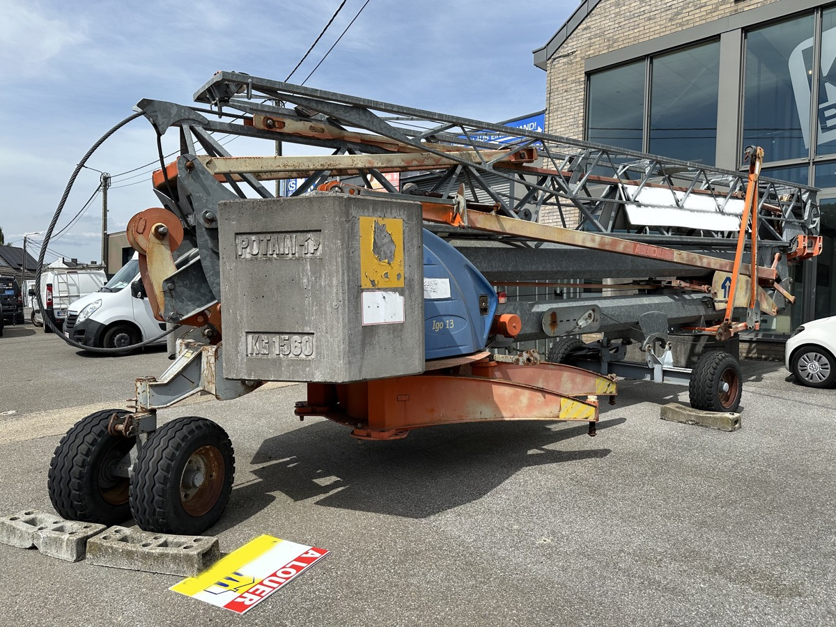 POTAIN IGO 13 - Grue à montage rapide: photos 1 POTAIN IGO 13 - Grue à montage rapide: photos 1