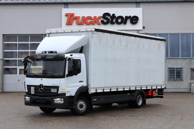 Mercedes-Benz Atego 1224L EDSCHA - Camion à rideaux coulissants: photos 1 Mercedes-Benz Atego 1224L EDSCHA - Camion à rideaux coulissants: photos 1