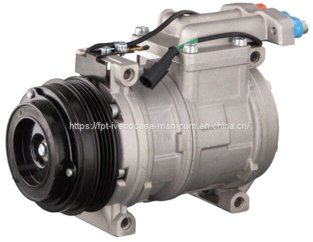 FPT IVECO CASE Cursor13 F3BE0684A B001 504003647 AIRCOND. COMPRESSOR 500391499 - Compresseur de climatisation: photos 1 FPT IVECO CASE Cursor13 F3BE0684A B001 504003647 AIRCOND. COMPRESSOR 500391499 - Compresseur de climatisation: photos 1
