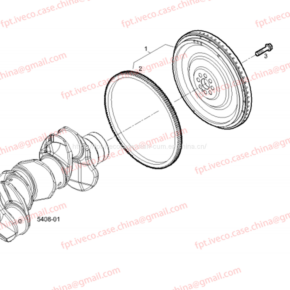 FPT IVECO CASE Cursor9Bus F2CFE612D*J231/F2CFE612A*J098 5802748674 FLYWHEEL 5801538834 - Volant moteur pour Bus: photos 1 FPT IVECO CASE Cursor9Bus F2CFE612D*J231/F2CFE612A*J098 5802748674 FLYWHEEL 5801538834 - Volant moteur pour Bus: photos 1