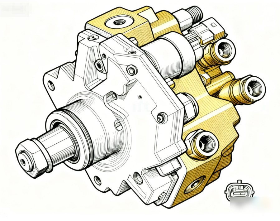 OEM Engine CURSOR9 IVECO High Pressure Fuel Pump F84385110 F4898921 F4896958 F0445020175 - Pompe à carburant: photos 1 OEM Engine CURSOR9 IVECO High Pressure Fuel Pump F84385110 F4898921 F4896958 F0445020175 - Pompe à carburant: photos 1