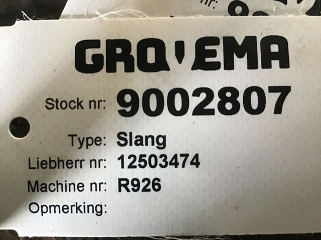 Liebherr A928 / R926 / R930 - Tuyau d'admission d'air: photos 1 Liebherr A928 / R926 / R930 - Tuyau d'admission d'air: photos 1