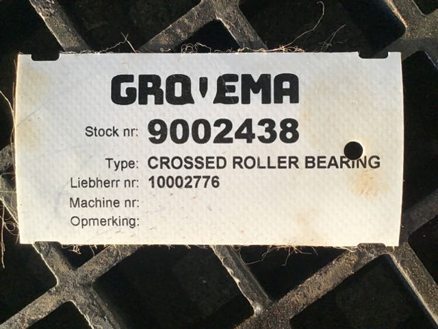 Liebherr Crossed Roller Bearing - Capteur: photos 4 Liebherr Crossed Roller Bearing - Capteur: photos 4