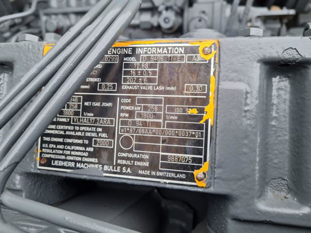 Moteur Liebherr D9406TI-E: photos 6