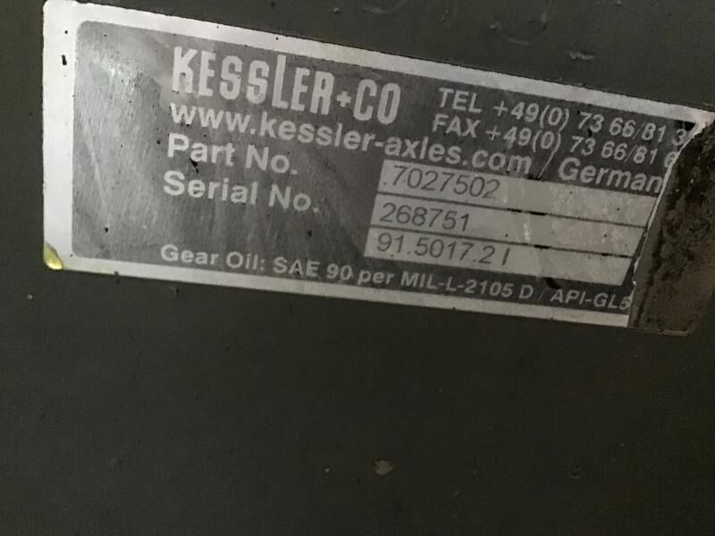 Liebherr Front Axle - Essieu avant: photos 3 Liebherr Front Axle - Essieu avant: photos 3