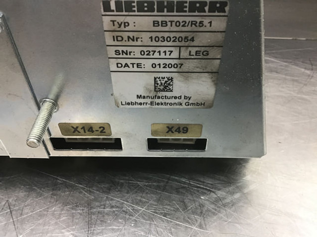Panel de instrumentos Liebherr Keyboard: photos 11