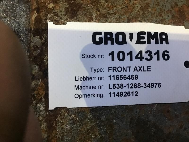 Liebherr front axle - Essieu et pièces: photos 3 Liebherr front axle - Essieu et pièces: photos 3