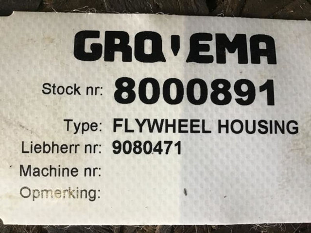 Pièces de rechange Liebherr Flywheel Housing: photos 9 Pièces de rechange Liebherr Flywheel Housing: photos 9