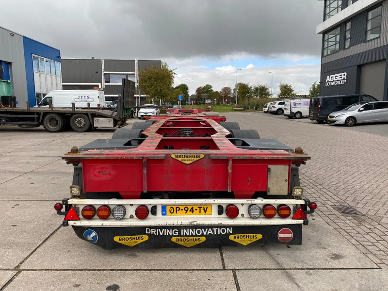Broshuis 2 Connect 5 AKCC / 5 Axles / 3x Steering / 3x Lift Axle - Semi-remorque porte-conteneur/ Caisse mobile: photos 2 Broshuis 2 Connect 5 AKCC / 5 Axles / 3x Steering / 3x Lift Axle - Semi-remorque porte-conteneur/ Caisse mobile: photos 2