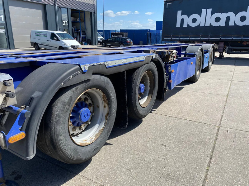 Semi-remorque porte-conteneur/ Caisse mobile Broshuis 2Connect 2AKCC / 4 Axles / 3x Steering Axle / 2x Lift Axle: photos 8