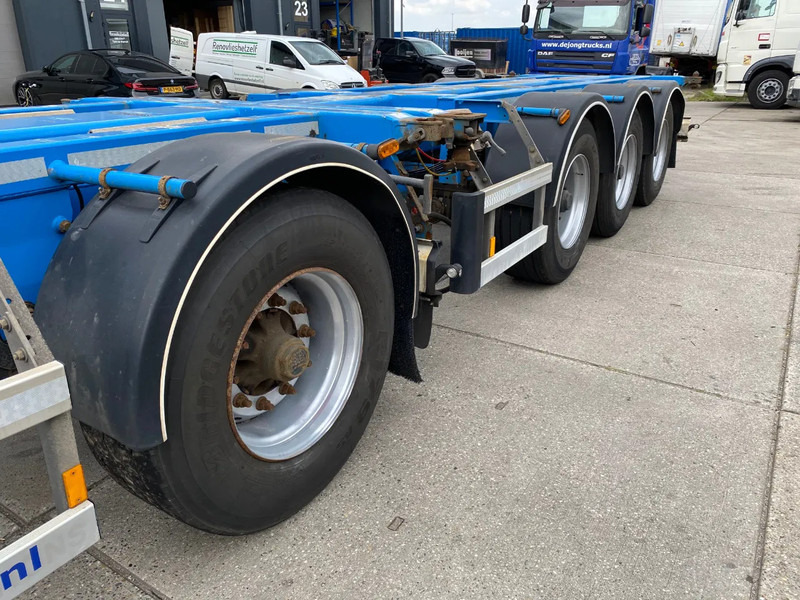 Semi-remorque porte-conteneur/ Caisse mobile D-Tec CT-43-04D VCC-05 Combitrailer / 4 Axles / 1x Lift Axle: photos 7