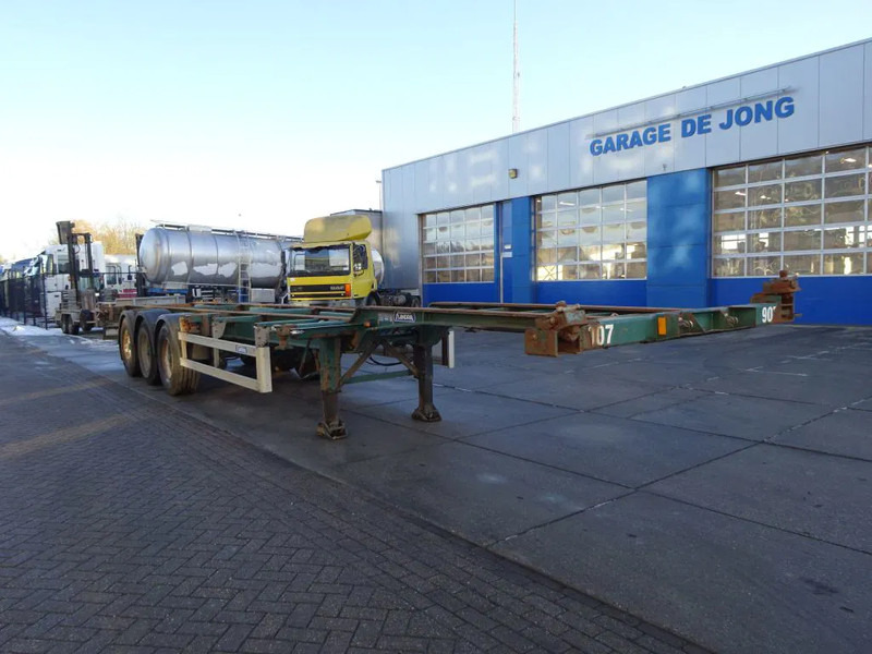 Flandria 40 FT Container Chassis / BPW + Disc / Lift Axle - Semi-remorque porte-conteneur/ Caisse mobile: photos 3 Flandria 40 FT Container Chassis / BPW + Disc / Lift Axle - Semi-remorque porte-conteneur/ Caisse mobile: photos 3
