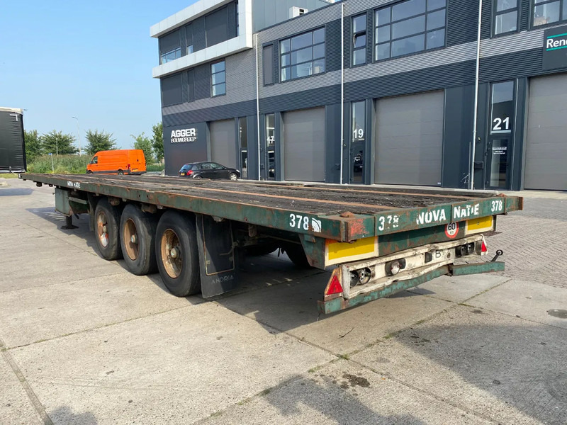 Flandria Plateau Trailer with Tiwst-Locks / SAF - Semi-remorque plateau: photos 3 Flandria Plateau Trailer with Tiwst-Locks / SAF - Semi-remorque plateau: photos 3