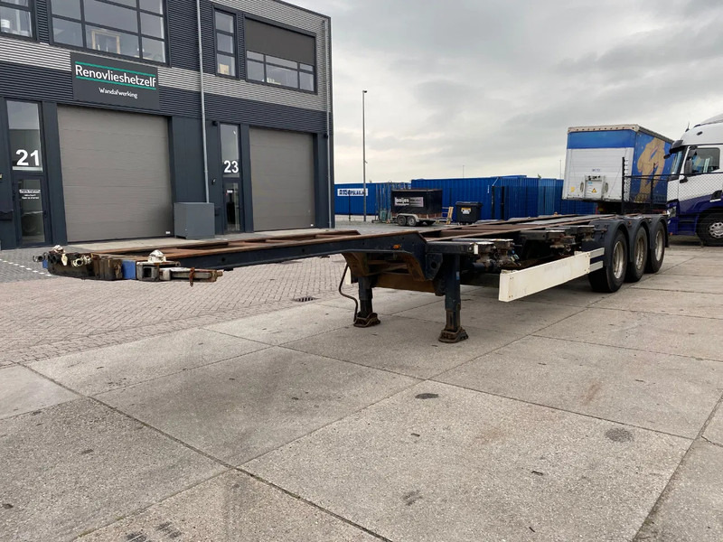 Kögel SW24 Container Chassis / 2x Extendable / BPW + Drum - Semi-remorque porte-conteneur/ Caisse mobile: photos 4 Kögel SW24 Container Chassis / 2x Extendable / BPW + Drum - Semi-remorque porte-conteneur/ Caisse mobile: photos 4