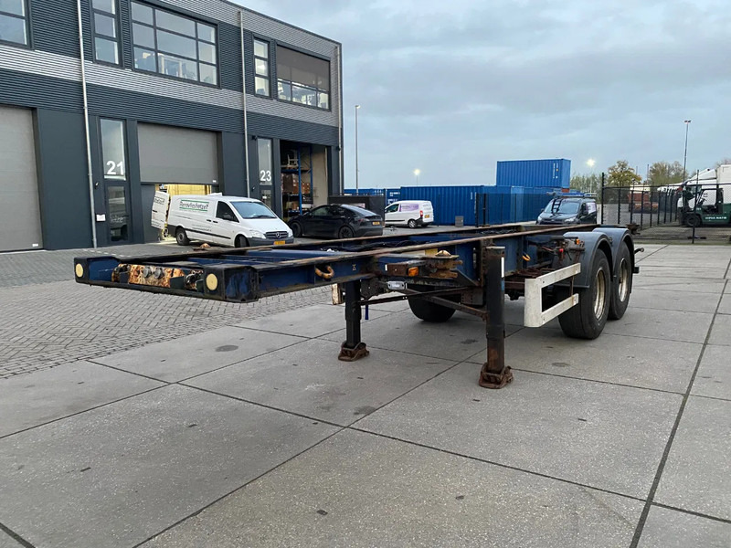 Krone SZF18 / 20 FT Container Chassis / SAF - Semi-remorque porte-conteneur/ Caisse mobile: photos 4 Krone SZF18 / 20 FT Container Chassis / SAF - Semi-remorque porte-conteneur/ Caisse mobile: photos 4