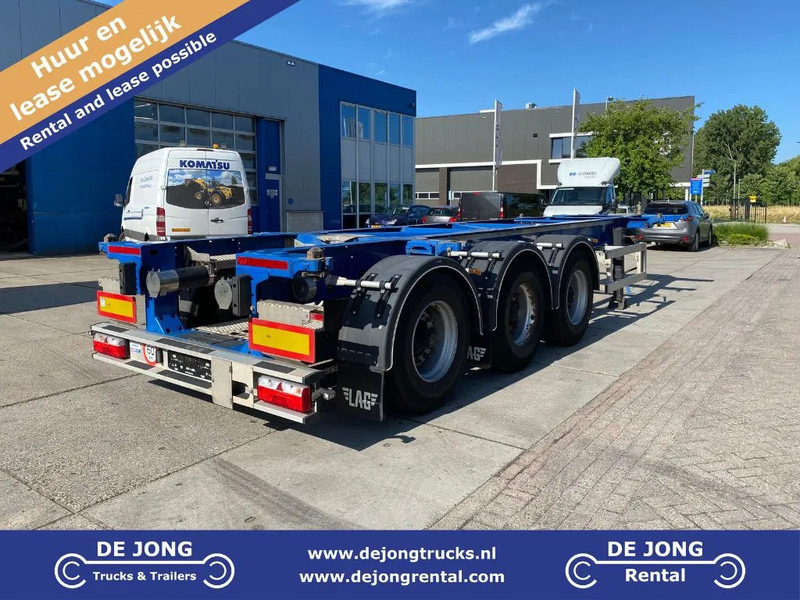 LAG 20-30 FT Tank Chassis / BPW + Disc - Semi-remorque porte-conteneur/ Caisse mobile: photos 1 LAG 20-30 FT Tank Chassis / BPW + Disc - Semi-remorque porte-conteneur/ Caisse mobile: photos 1
