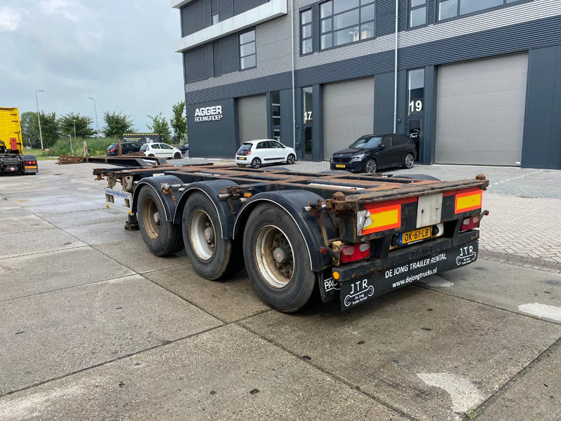 Pacton T3-010 / 3x Extendable / SAF + Drum / 1x lift - Semi-remorque porte-conteneur/ Caisse mobile: photos 3 Pacton T3-010 / 3x Extendable / SAF + Drum / 1x lift - Semi-remorque porte-conteneur/ Caisse mobile: photos 3