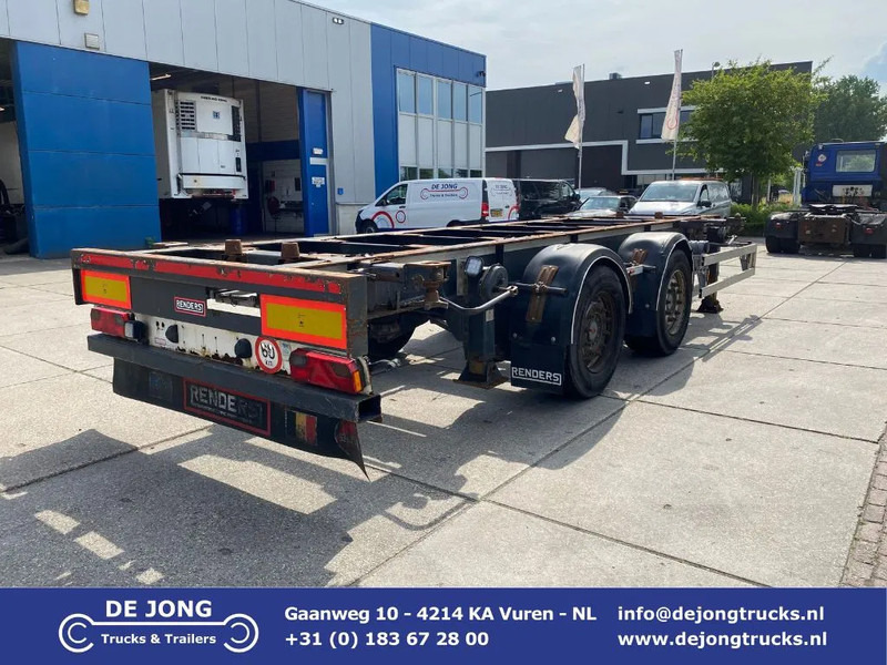 Renders RMAC9.9NA / Container aanhanger BDF / SAF + Disc - Remorque porte-conteneur/ Caisse mobile: photos 1 Renders RMAC9.9NA / Container aanhanger BDF / SAF + Disc - Remorque porte-conteneur/ Caisse mobile: photos 1