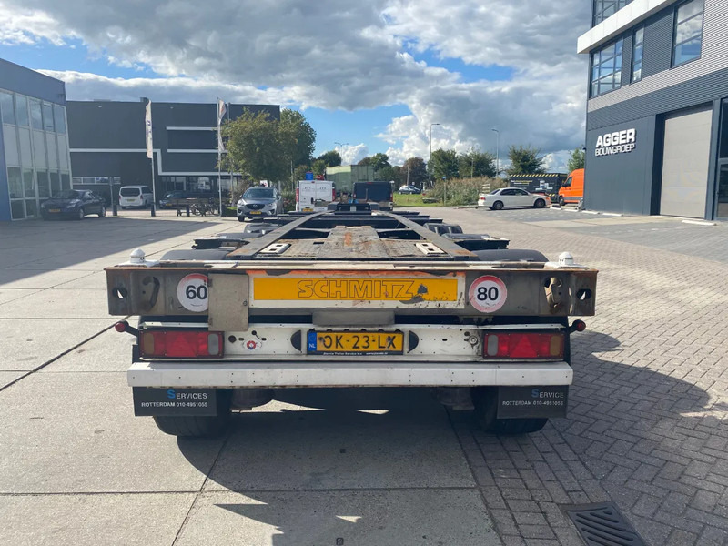Schmitz Cargobull SCF 24 Chassis / SAF + Disc / 2x Extendable / Lift Axle - Semi-remorque porte-conteneur/ Caisse mobile: photos 2 Schmitz Cargobull SCF 24 Chassis / SAF + Disc / 2x Extendable / Lift Axle - Semi-remorque porte-conteneur/ Caisse mobile: photos 2