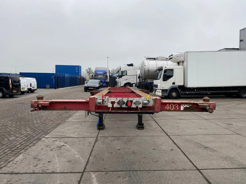 Schmitz Cargobull SCF 24 G Chassis / SAF + Disc / 1x Extendable / Lift axle - Semi-remorque porte-conteneur/ Caisse mobile: photos 4 Schmitz Cargobull SCF 24 G Chassis / SAF + Disc / 1x Extendable / Lift axle - Semi-remorque porte-conteneur/ Caisse mobile: photos 4