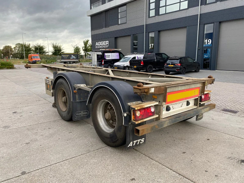 Van Hool Container Chassis / 20 FT / BPW - Semi-remorque porte-conteneur/ Caisse mobile: photos 3 Van Hool Container Chassis / 20 FT / BPW - Semi-remorque porte-conteneur/ Caisse mobile: photos 3