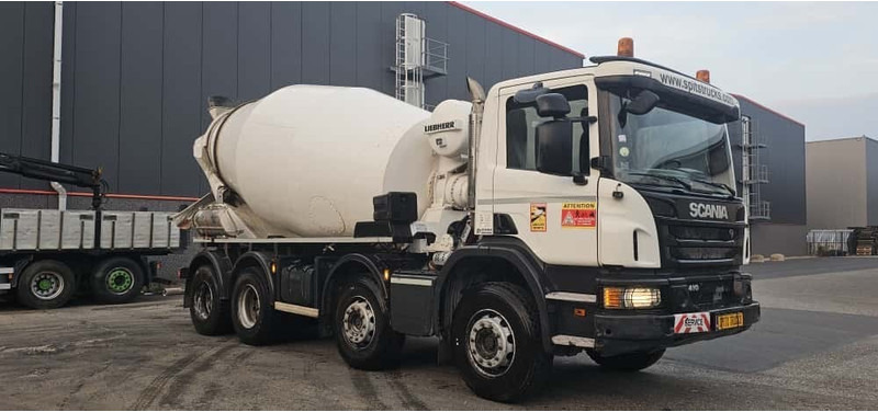Scania P410 Mixer 9m3 LIEBHERR - Camion malaxeur: photos 3 Scania P410 Mixer 9m3 LIEBHERR - Camion malaxeur: photos 3