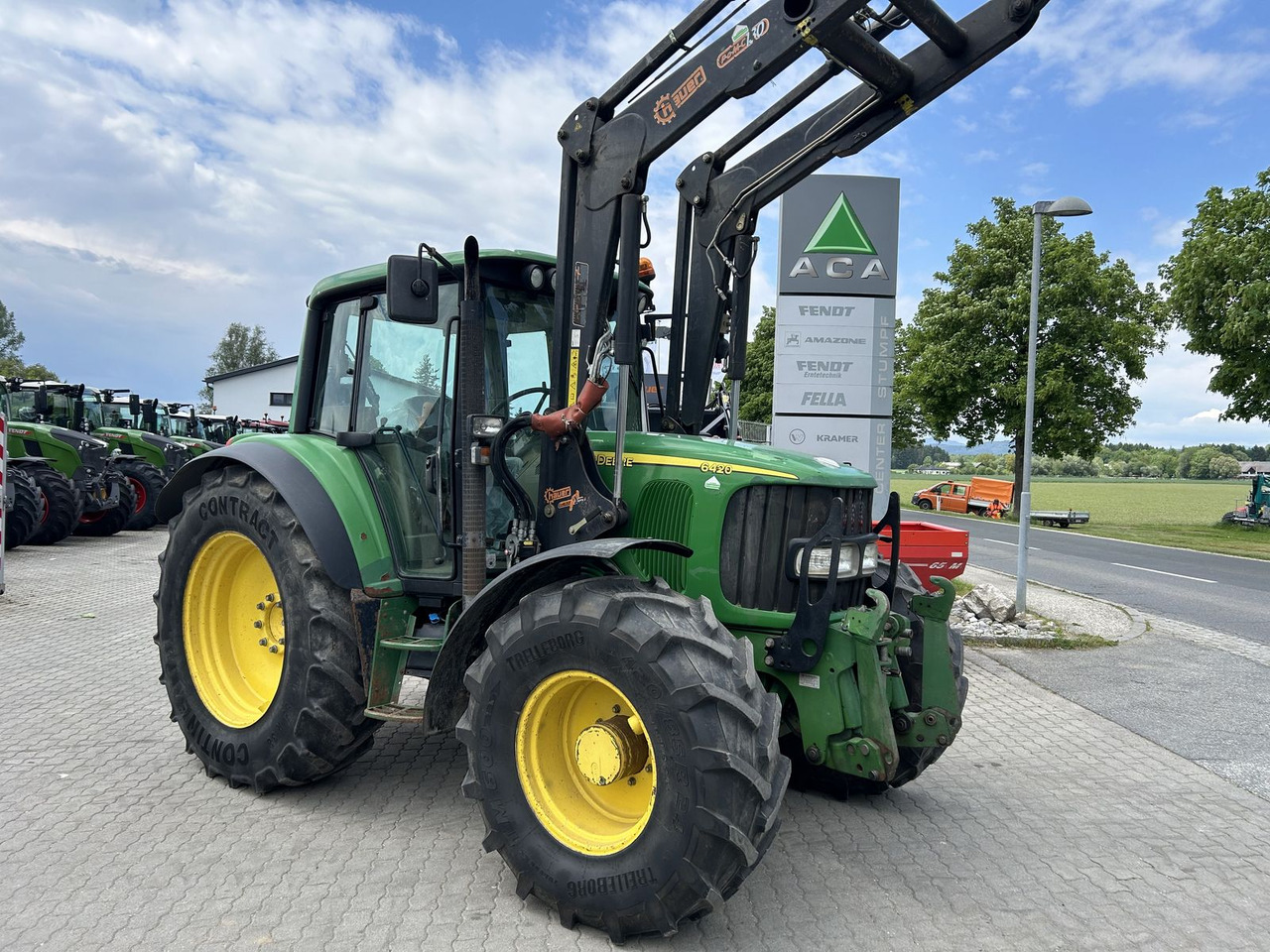 John Deere 6420 Premium - Tracteur agricole: photos 1 John Deere 6420 Premium - Tracteur agricole: photos 1