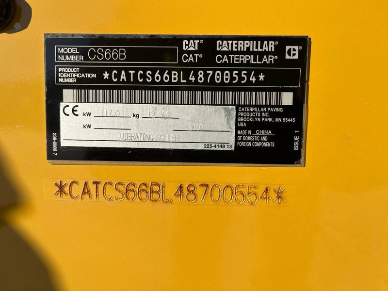 Cat CS 66 B - Compacteur: photos 5 Cat CS 66 B - Compacteur: photos 5