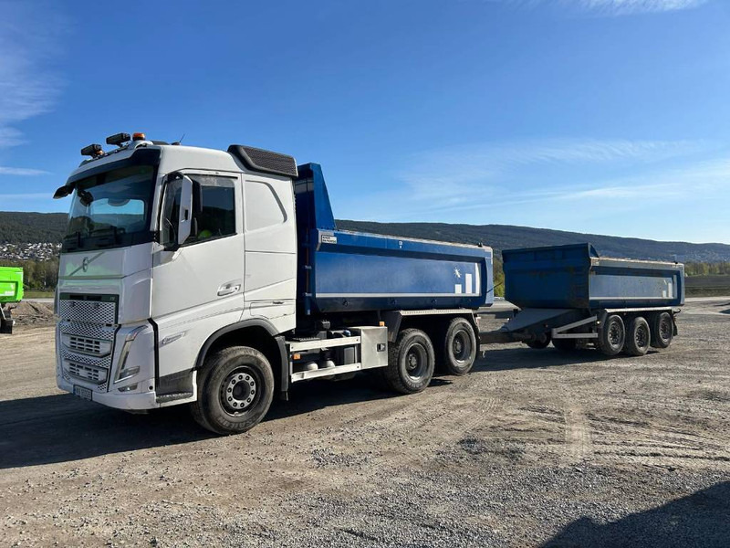 Volvo FH 540 6x4 + Maur trippelkjerre - Camion benne: photos 1 Volvo FH 540 6x4 + Maur trippelkjerre - Camion benne: photos 1