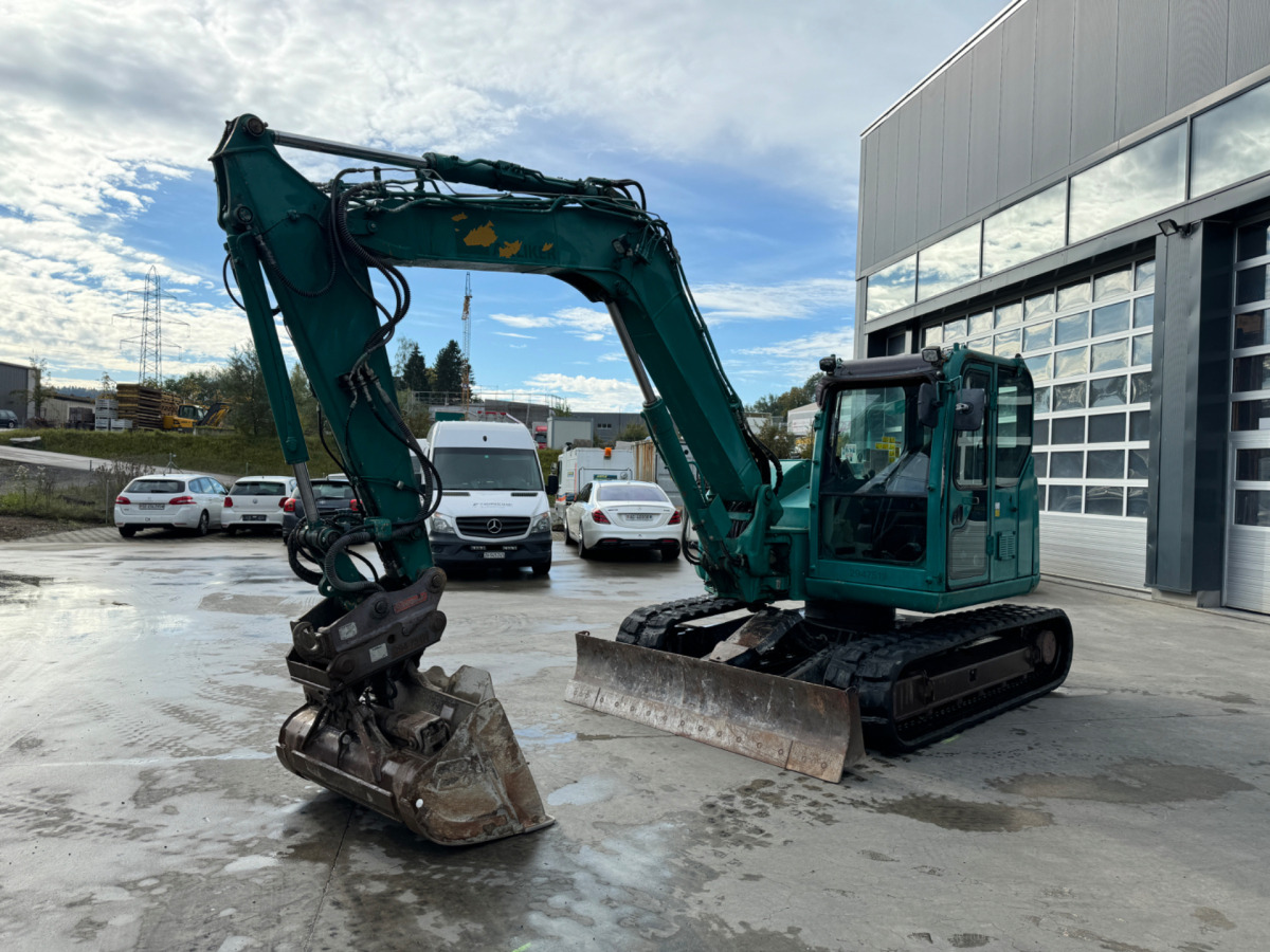 CATERPILLAR 308E2CR Oilquick 3x Schaufeln - Pelle sur chenille: photos 2 CATERPILLAR 308E2CR Oilquick 3x Schaufeln - Pelle sur chenille: photos 2