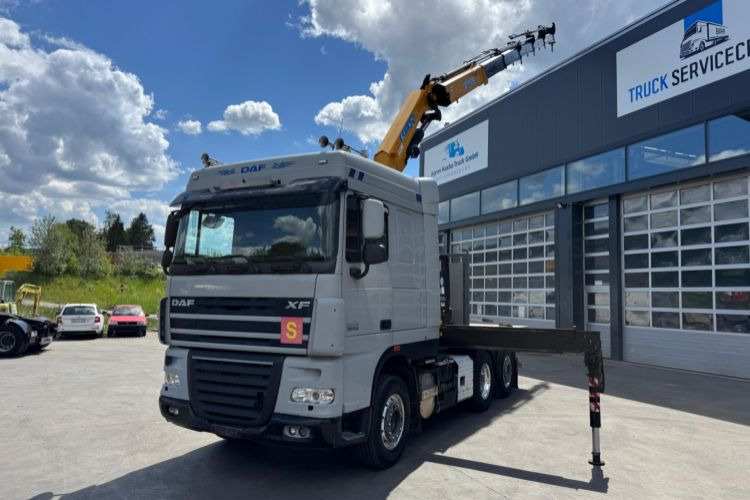 DAF XF510 Effer 255-5 6x2 SZM/Pritsche - Camion grue: photos 5 DAF XF510 Effer 255-5 6x2 SZM/Pritsche - Camion grue: photos 5