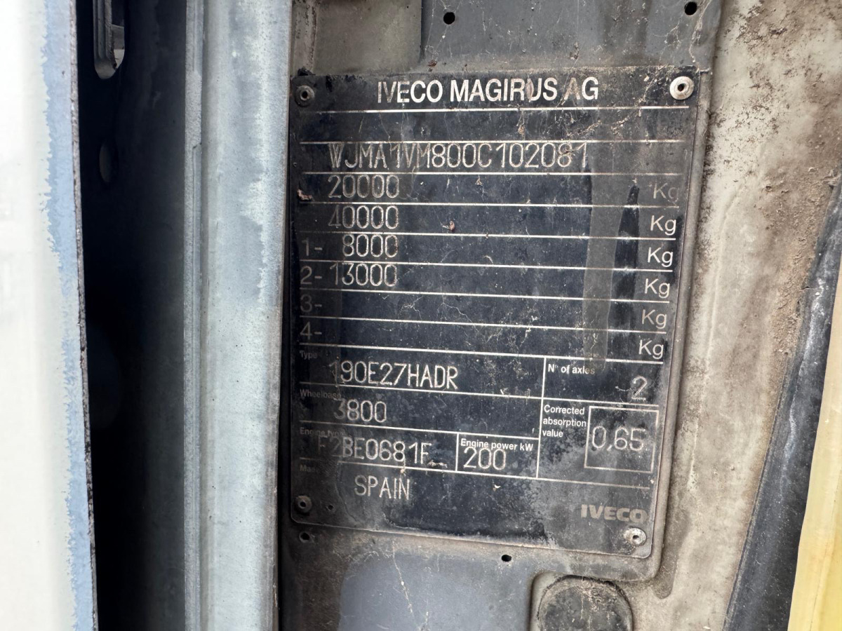 Camion benne IVECO 270 4x2 Kipper: photos 18 Camion benne IVECO 270 4x2 Kipper: photos 18