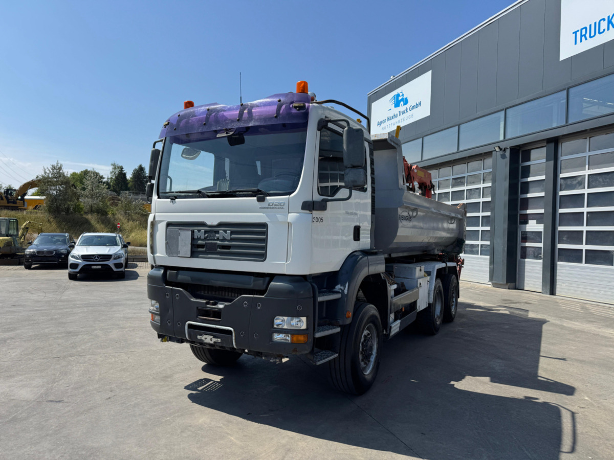 MAN TGA 28.430 6x4-4 Kran - Camion benne, Camion grue: photos 1 MAN TGA 28.430 6x4-4 Kran - Camion benne, Camion grue: photos 1