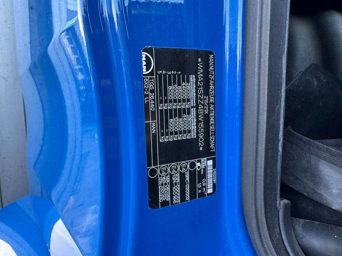 Crédit-bail de MAN TGS 26.440 6x2 LBW MAN TGS 26.440 6x2 LBW: photos 12 Crédit-bail de MAN TGS 26.440 6x2 LBW MAN TGS 26.440 6x2 LBW: photos 12