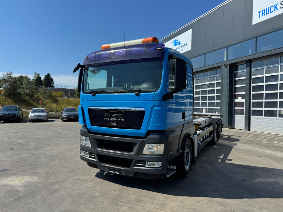 MAN TGX 26.480 6x2 Kompressor - Camion porte-conteneur/ Caisse mobile: photos 1 MAN TGX 26.480 6x2 Kompressor - Camion porte-conteneur/ Caisse mobile: photos 1