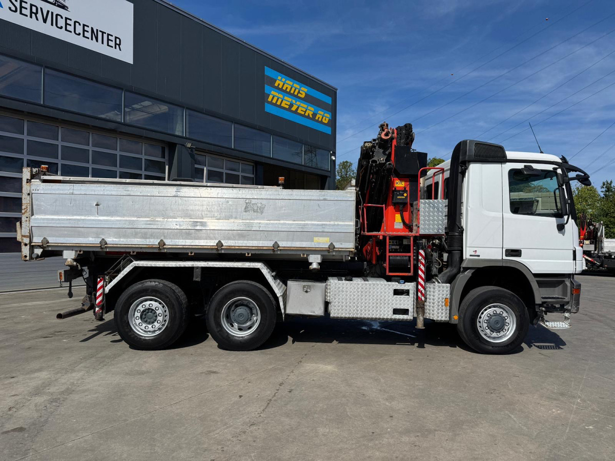 MERCEDES Actros 2641 6x4-4 PK29000-7 Kipper - Camion grue: photos 5 MERCEDES Actros 2641 6x4-4 PK29000-7 Kipper - Camion grue: photos 5