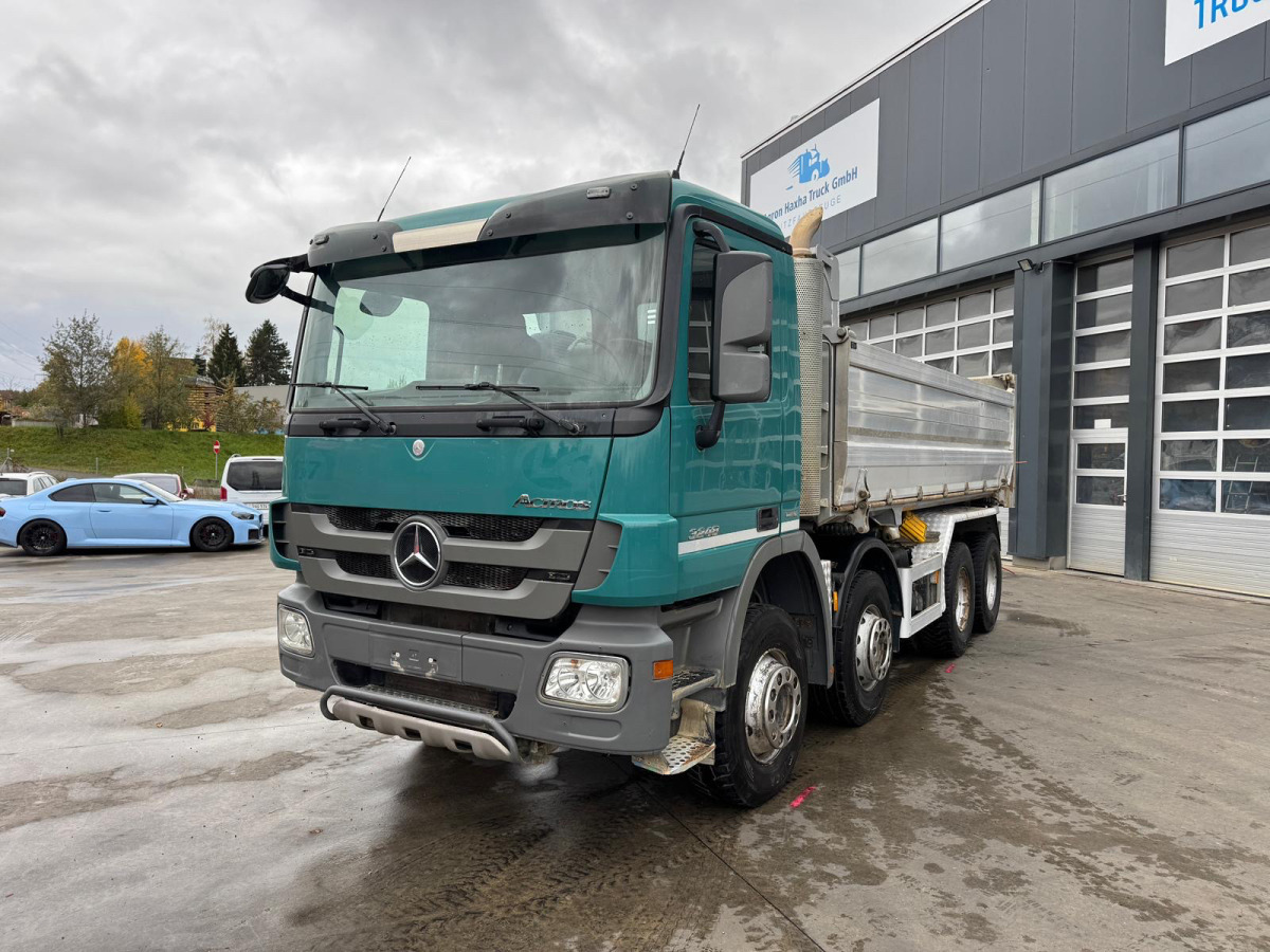 MERCEDES Actros 3248 8x4 3S Moser Bordmatik - Camion benne: photos 2 MERCEDES Actros 3248 8x4 3S Moser Bordmatik - Camion benne: photos 2