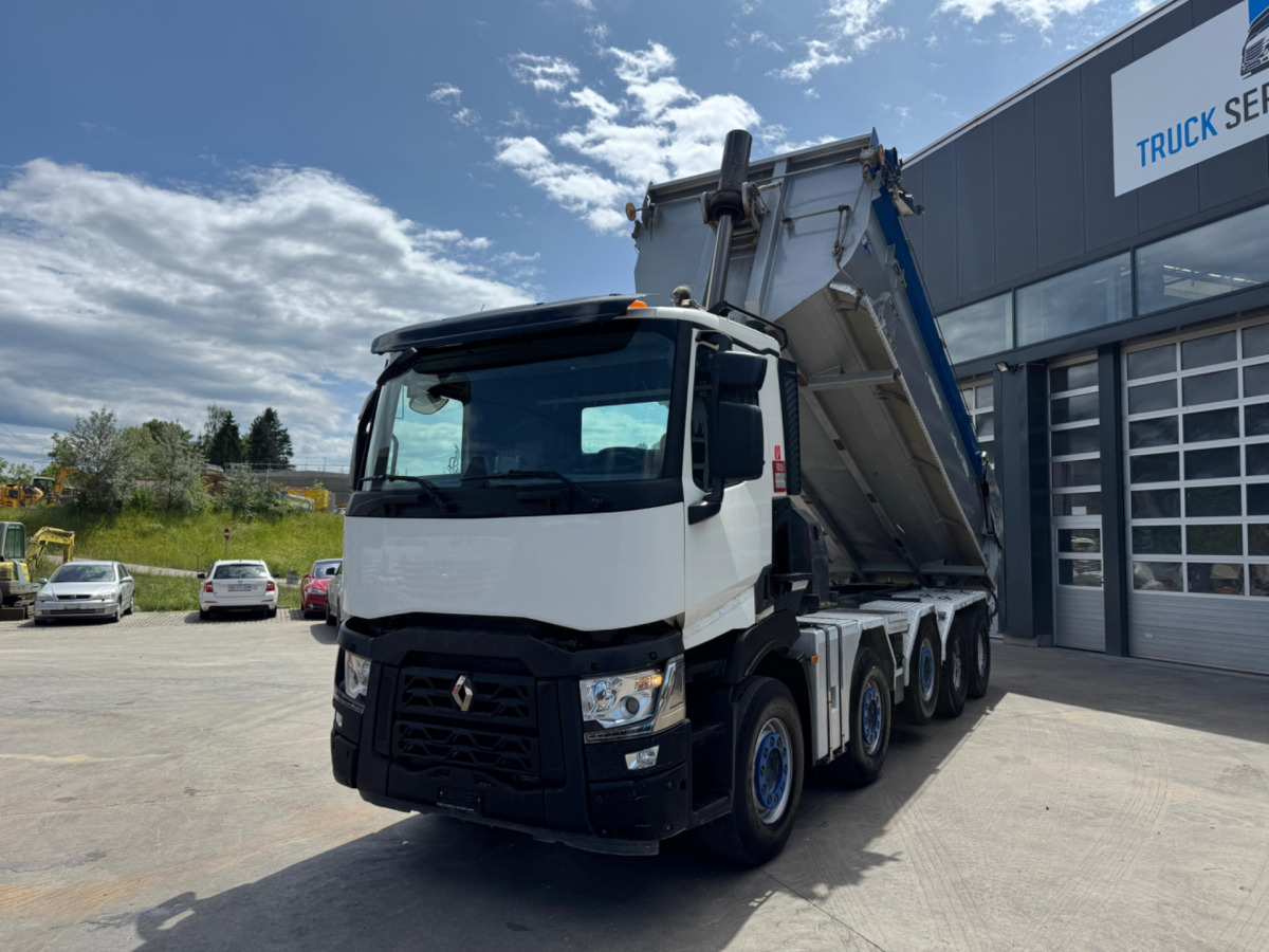 RENAULT C520 10x4 - Camion benne: photos 1 RENAULT C520 10x4 - Camion benne: photos 1
