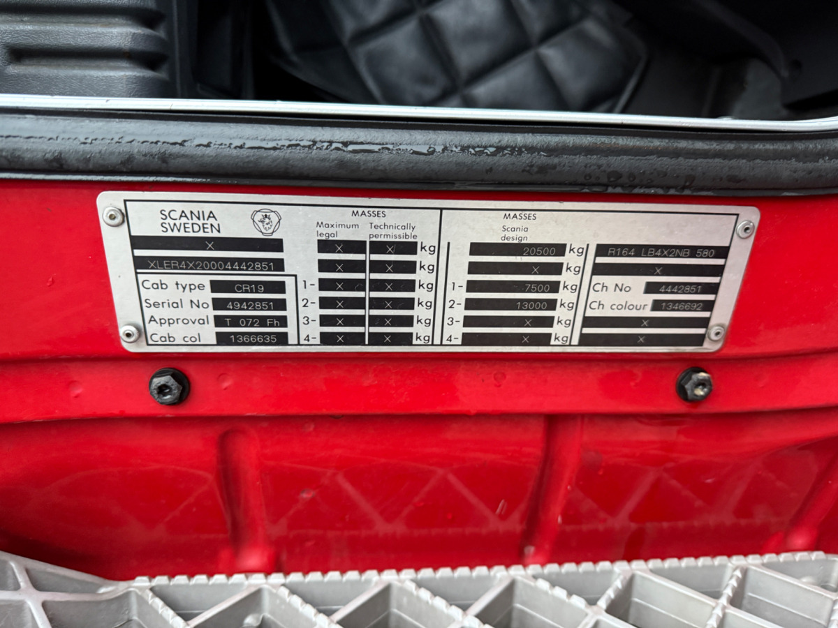 Crédit-bail de SCANIA 164 580 V8 4x2 SCANIA 164 580 V8 4x2: photos 17 Crédit-bail de SCANIA 164 580 V8 4x2 SCANIA 164 580 V8 4x2: photos 17