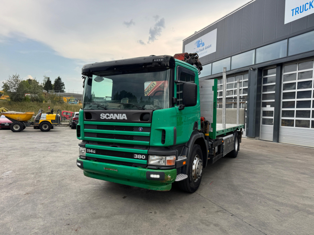 SCANIA 380 4x2 Palfinger 9502-3 - Camion grue: photos 3 SCANIA 380 4x2 Palfinger 9502-3 - Camion grue: photos 3
