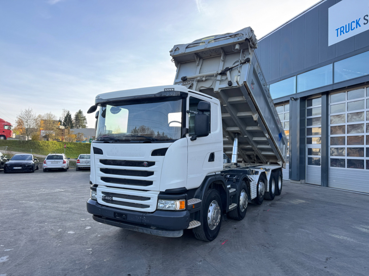 SCANIA G490 10x4 2S Moser - Camion benne: photos 1 SCANIA G490 10x4 2S Moser - Camion benne: photos 1