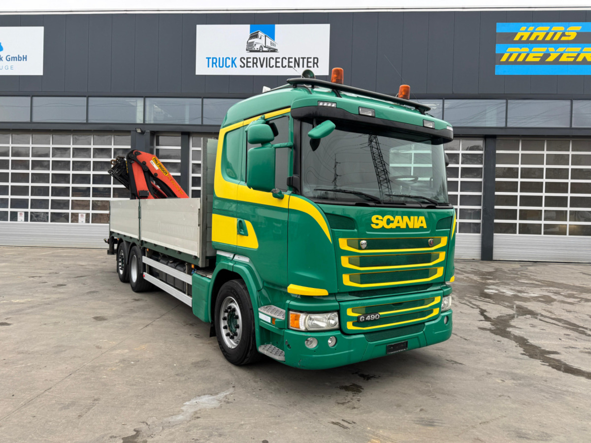 SCANIA G490 6x2 PK22002-4 - Camion grue: photos 4 SCANIA G490 6x2 PK22002-4 - Camion grue: photos 4